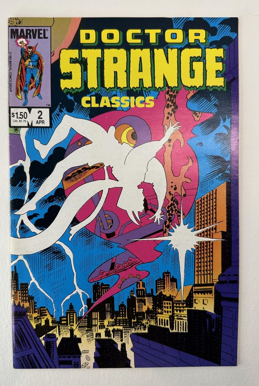 Vintage Doctor Strange Classics 2 Marvel Comic 1984 Stan Lee Steve Ditko Softcov